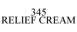 345 RELIEF CREAM trademark