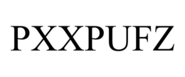 PXXPUFZ trademark