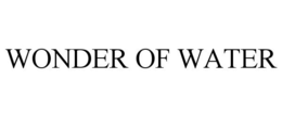 WONDER OF WATER trademark
