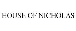 HOUSE OF NICHOLAS trademark