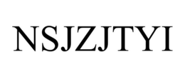 NSJZJTYI trademark