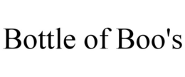 BOTTLE OF BOO'S trademark