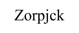 ZORPJCK trademark