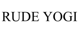RUDE YOGI trademark