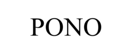 PONO trademark
