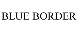 BLUE BORDER trademark