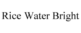 RICE WATER BRIGHT trademark