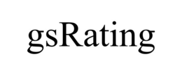 GSRATING trademark