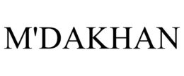 M'DAKHAN trademark