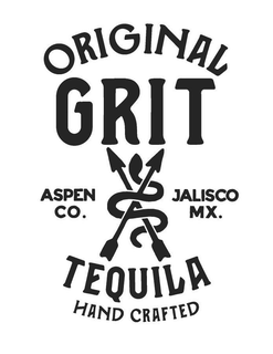 ORIGINAL GRIT ASPEN CO. JALISCO MX. TEQUILA HAND CRAFTED trademark