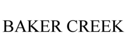 BAKER CREEK trademark