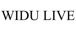 WIDU LIVE trademark