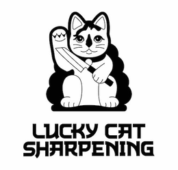 LUCKY CAT SHARPENING trademark