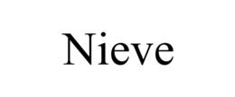 NIEVE trademark