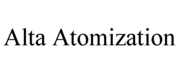 ALTA ATOMIZATION trademark