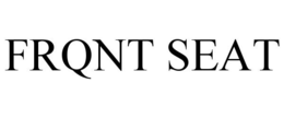 FRQNT SEAT trademark