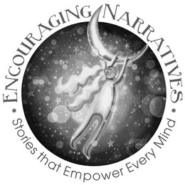 ENCOURAGING NARRATIVES · STORIES THAT EMPOWER EVERY MIND · trademark