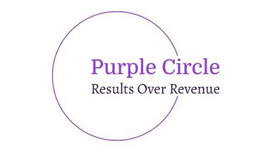 PURPLE CIRCLE RESULTS OVER REVENUE trademark