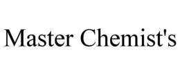 MASTER CHEMIST'S trademark