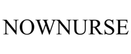 NOWNURSE trademark