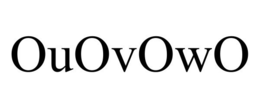 OUOVOWO trademark