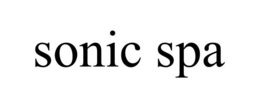 SONIC SPA trademark