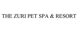 THE ZURI PET SPA & RESORT trademark