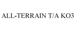 ALL-TERRAIN T/A KO3 trademark