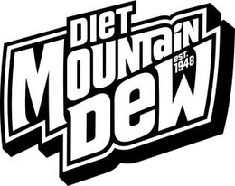 DIET MOUNTAIN DEW EST. 1948 trademark
