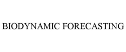 BIODYNAMIC FORECASTING trademark