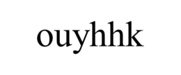 OUYHHK trademark