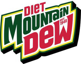 DIET MOUNTAIN DEW EST. 1948 trademark