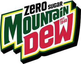 ZERO SUGAR MOUNTAIN DEW EST. 1948 trademark