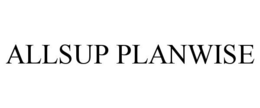 ALLSUP PLANWISE trademark