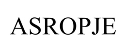 ASROPJE trademark