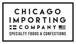 CHICAGO IMPORTING COMPANY SPECIALTY FOODS & CONFECTIONS trademark
