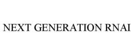 NEXT GENERATION RNAI trademark