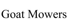 GOAT MOWERS trademark
