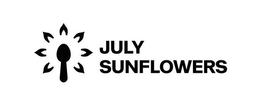 JULY SUNFLOWERS trademark