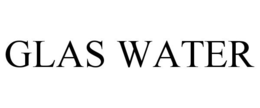 GLAS WATER trademark