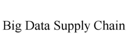 BIG DATA SUPPLY CHAIN trademark