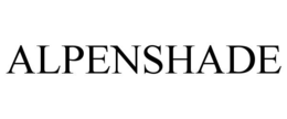 ALPENSHADE trademark