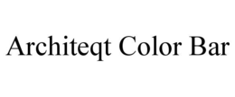 ARCHITEQT COLOR BAR trademark