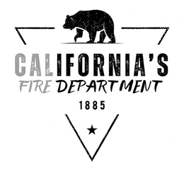 CALIFORNIA'S FIRE DEPARTMENT 1885 trademark