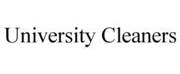 UNIVERSITY CLEANERS trademark
