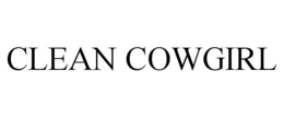 CLEAN COWGIRL trademark