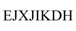 EJXJIKDH trademark