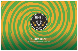 BENT WATER BREWING CO. SLUICE JUICE NEW ENGLAND INDIA PALE ALE trademark
