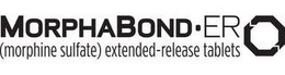 MORPHABOND · ER (MORPHINE SULFATE) EXTENDED - RELEASE TABLETS trademark