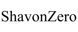 SHAVONZERO trademark